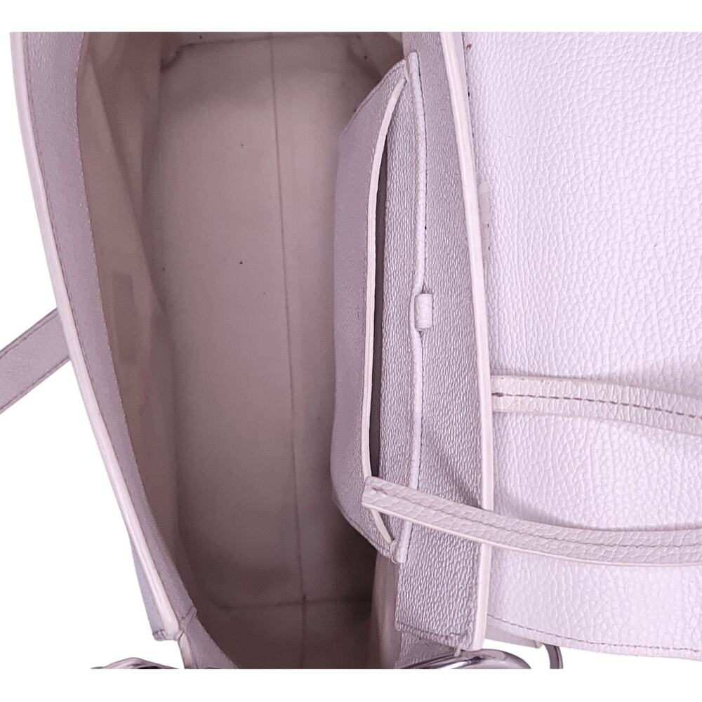 3.1 Lim Philip Lim White Leigh Top Handle Leather Satchel  (White) - Picture 8 of 10